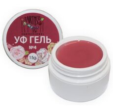 Tartiso Гель камуфлирующий для моделирования ногтей №04 15 гр