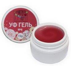 Tartiso Гель камуфлирующий для моделирования ногтей №06 15 гр