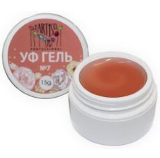 Tartiso Гель камуфлирующий для моделирования ногтей №07 15 гр