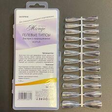 Mirage Типсы гелевые балерина 120 шт