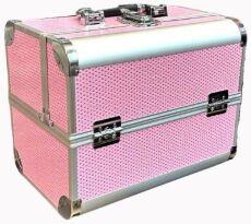 Бьюти-кейс 32х21х25,5 см Shiny Pink 2321-02