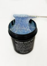 Tartiso Гель с блестками для наращивания ногтей AURORA №08 100 гр