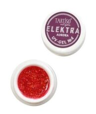 Tartiso Гель с блестками для наращивания ногтей AURORA ELEKTRA №04 15 гр