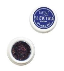 Tartiso Гель с блестками для наращивания ногтей AURORA ELEKTRA №05 15 гр