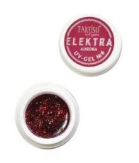 Tartiso Гель с блестками для наращивания ногтей AURORA ELEKTRA №06 15 гр