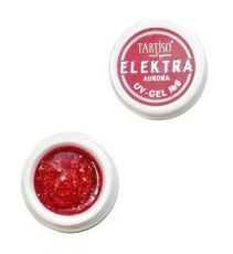 Tartiso Гель с блестками для наращивания ногтей AURORA ELEKTRA №08 15 гр