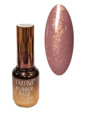 Tartiso База каучуковая цветная с шиммером RUBBER BASE GOLD SAND №01 15 мл