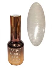 Tartiso База каучуковая цветная с шиммером RUBBER BASE SILVER SAND №01 15 мл