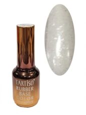 Tartiso База каучуковая цветная с шиммером RUBBER BASE SILVER SAND №02 15 мл