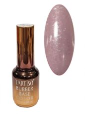 Tartiso База каучуковая цветная с шиммером RUBBER BASE SILVER SAND №05 15 мл